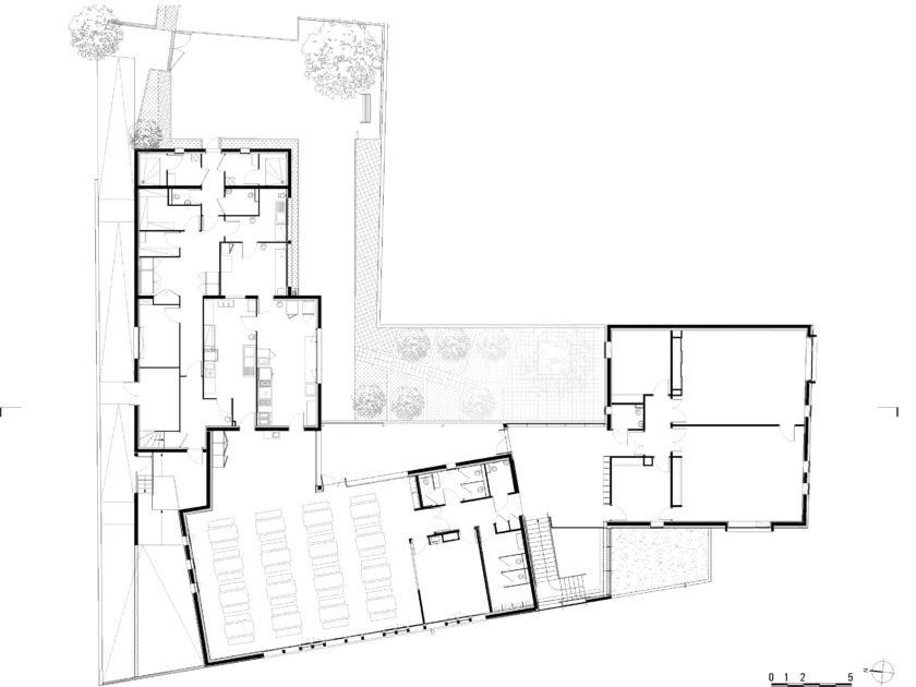 Golhen Associés - Bâtiment périscolaire - Chanteloup - Plan