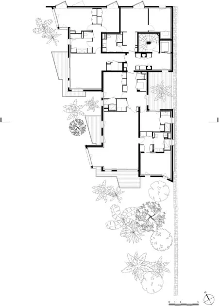 Golhen Associés - La Palmeraie - Plan