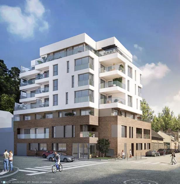 Golhen Associés - Le Gabriel - Rennes - Perspective2
