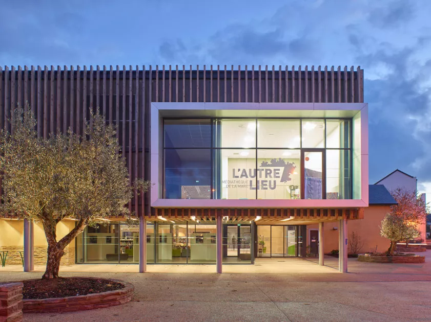 Golhen Associés - Pôle culturel - L'Autre Lieu - Le Rheu - P1 - Chalmeau