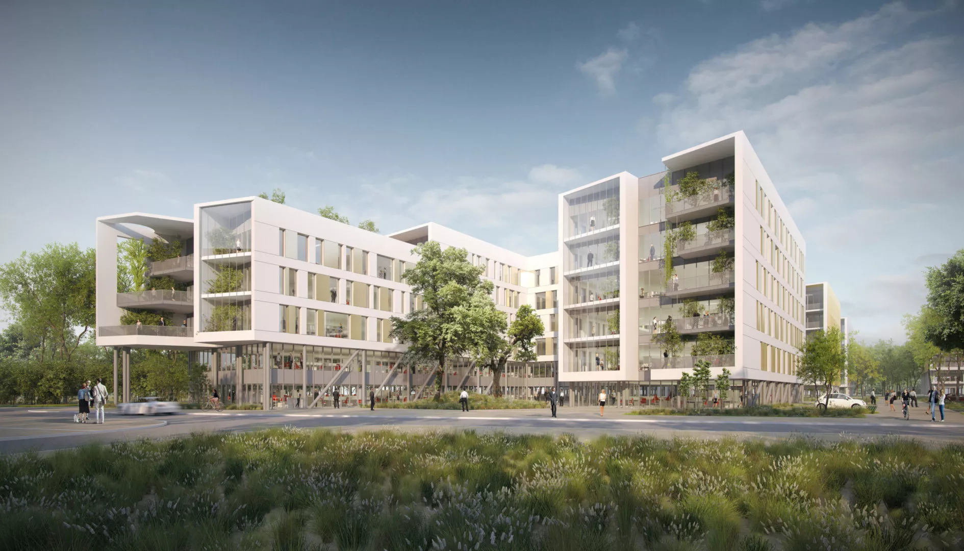 Golhen Associés - Caisse d'Epargne - Cesson-Sévigné - Perspective 3 - Spectrum