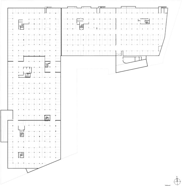 Golhen Associés - Caisse d'Epargne - Cesson-Sévigné - Plan Sous Sol