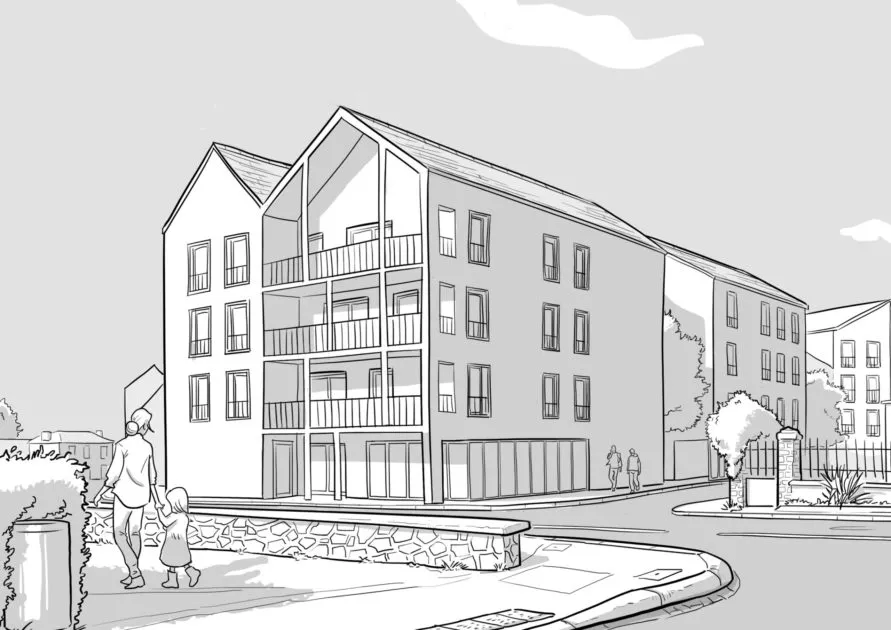 Golhen Associés - L'Hermitage - Perspective 1