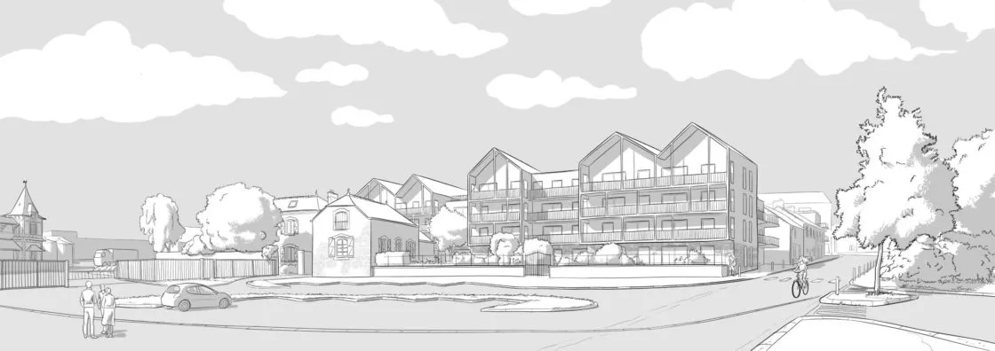 Golhen Associés - L'Hermitage - Perspective 2