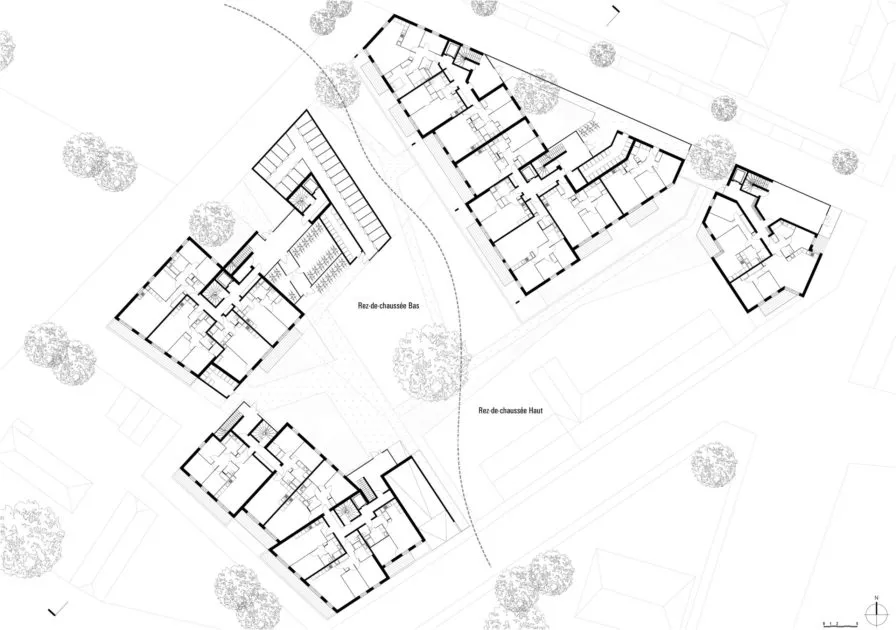 Golhen Associés - L'Hermitage - Plan