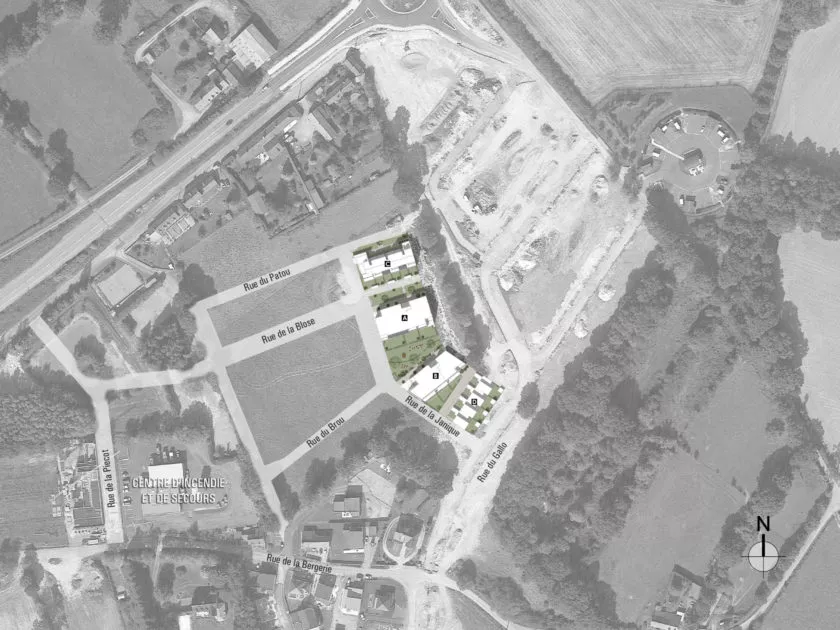 Golhen Associés - La Bergerie - Plan Masse