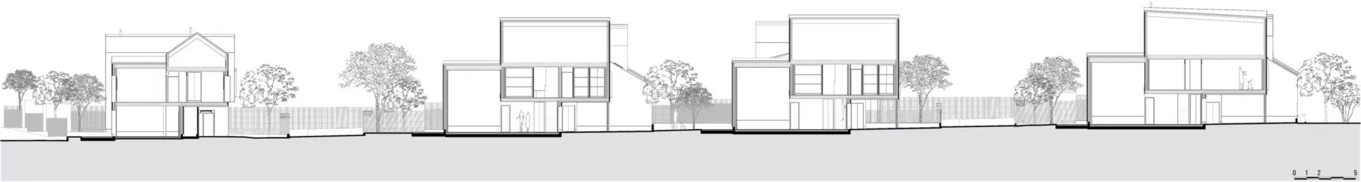 Golhen Associés - Via Silva - Phase 2 - Maisons - Coupe
