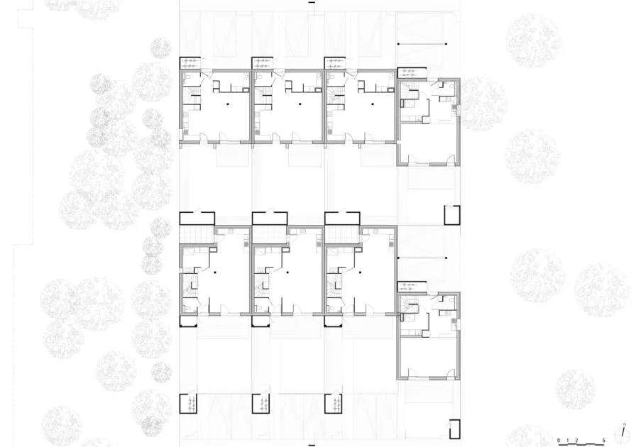 Golhen Associés - Via Silva - Phase 2 - Maisons - Rez-de-chaussée