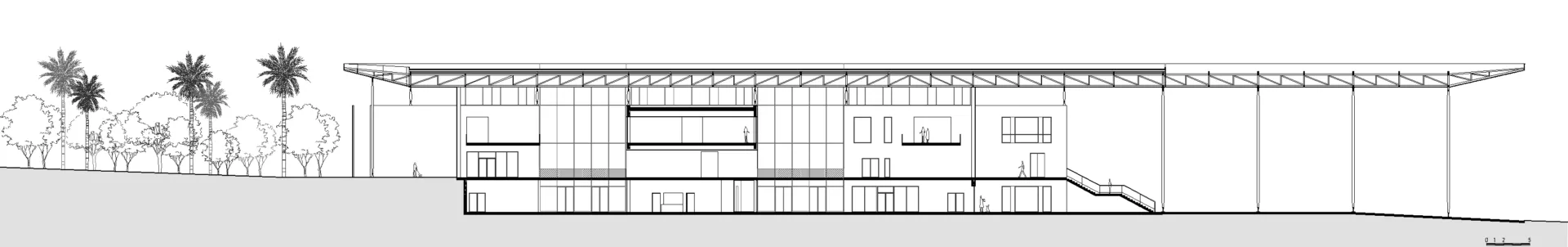 Golhen Associés - Ecole Centrale - Casablanca - Coupe