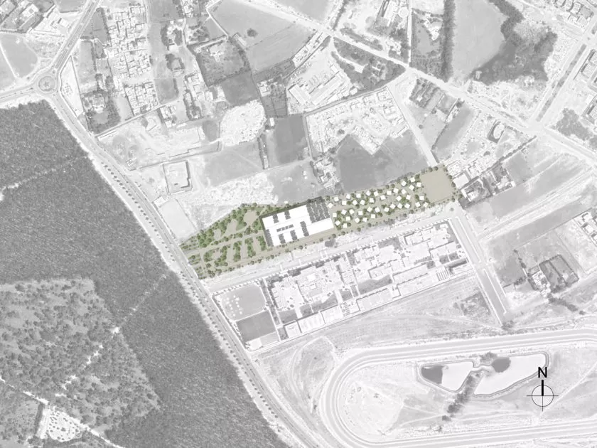 Golhen Associés - Ecole Centrale - Casablanca - Plan Masse.png