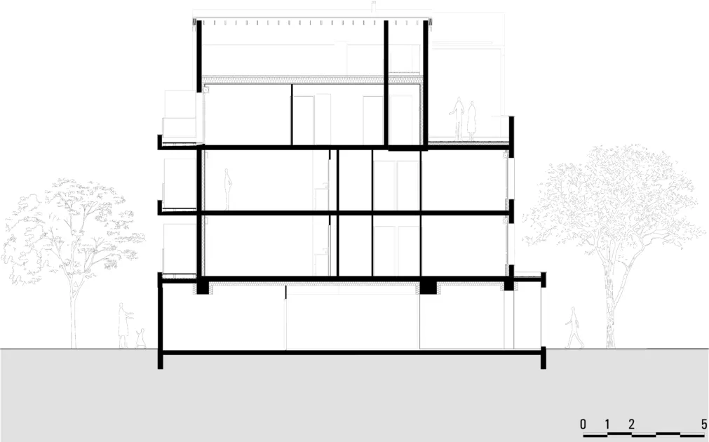 Golhen Associés - Le Majorelle - Lorient - Coupe