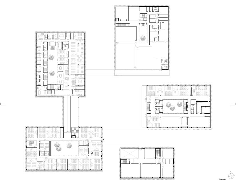 Golhen Associés - Lycée - Liffré - Plan