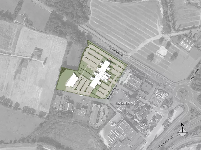 Golhen Associés - MSA - Bruz - Plan Masse