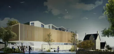 Golhen Associés - Pôle culturel - Concours Cancale - Perspective