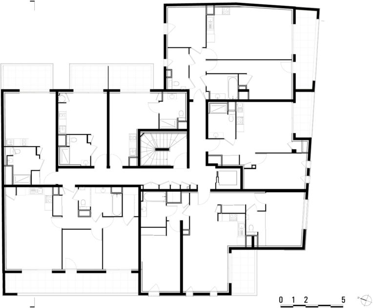 Golhen Associés - Le Gabriel - Rennes - Plan