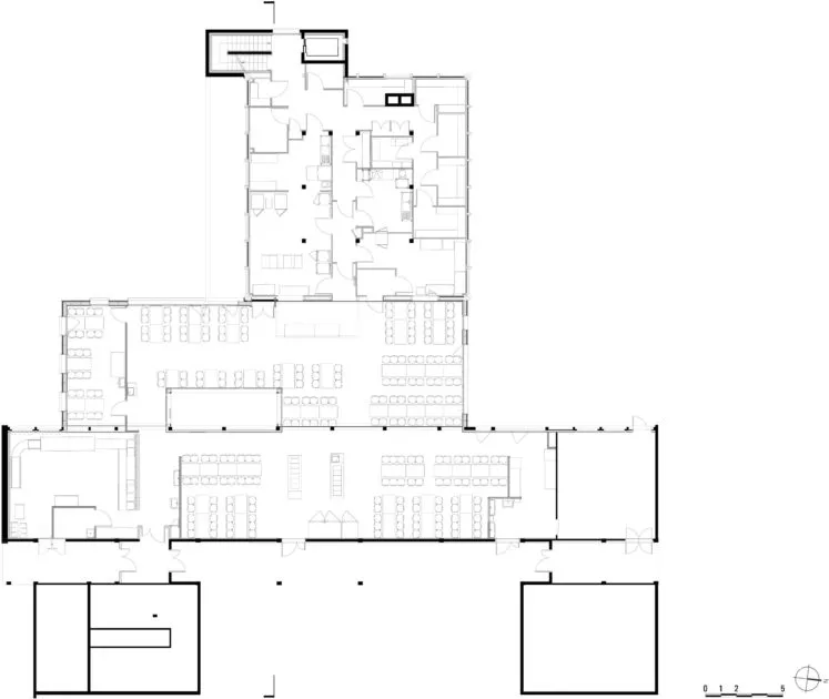 Golhen Associés - Collège Beaumanoir - Ploermel - Plan