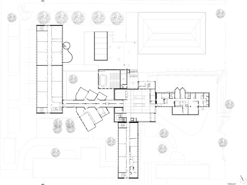 Golhen Associés - Collège Jean Loup Chrétien - Questembert - Plan