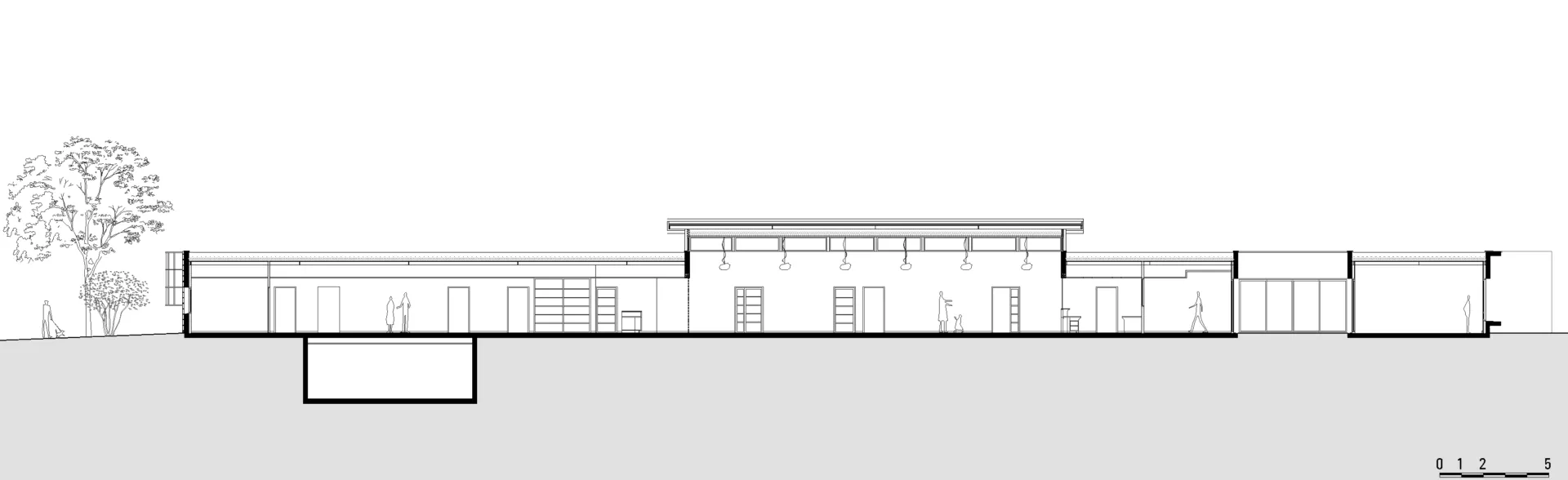 Golhen Associés - Maison de la Santé Tinténiac - Coupe